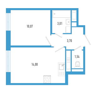 планировка, фото №1