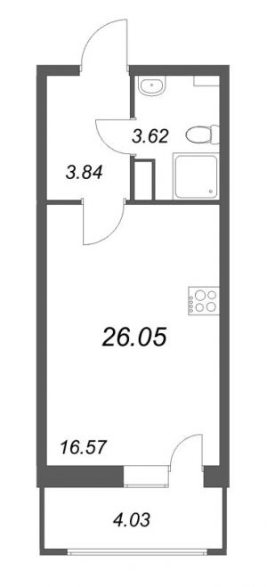 планировка, фото №1