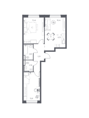 планировка, фото №1