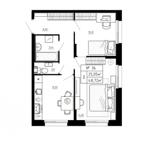 планировка, фото №1