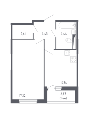 планировка, фото №1