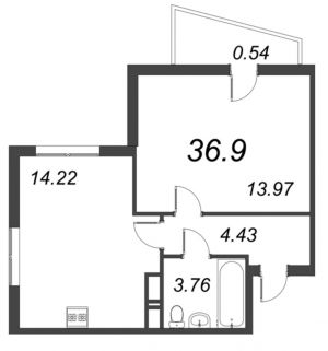 планировка, фото №1