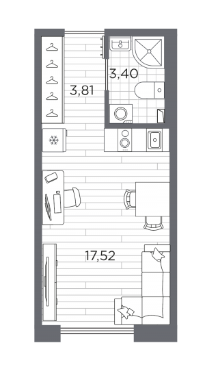 планировка, фото №1