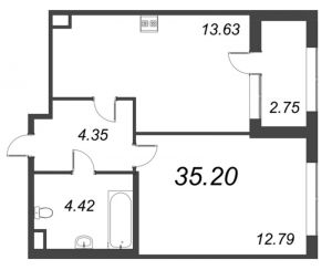 планировка, фото №1