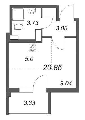планировка, фото №1