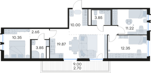 планировка, фото №1