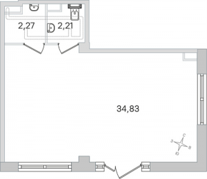 планировка, фото №1