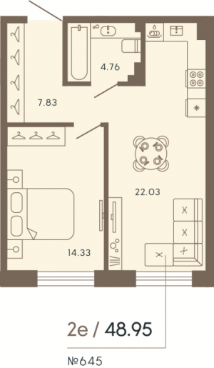 планировка, фото №1