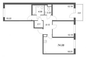 планировка, фото №1