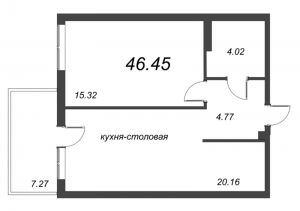 планировка, фото №1