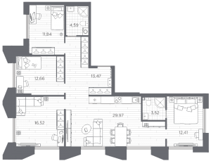 планировка, фото №1