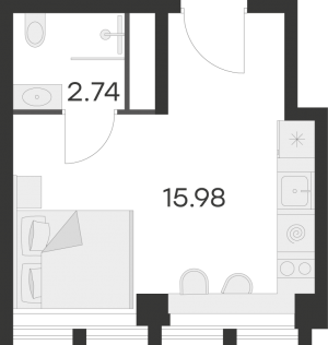 планировка, фото №1