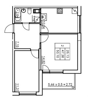 планировка, фото №1