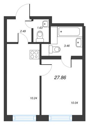 планировка, фото №1