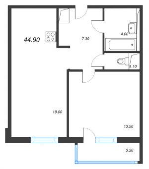 планировка, фото №1