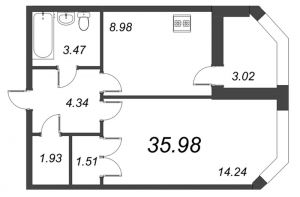 планировка, фото №1