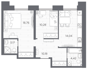 планировка, фото №1