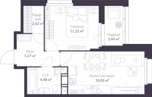 планировка, фото №1