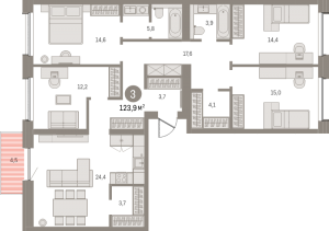 планировка, фото №1