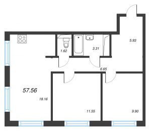 планировка, фото №1