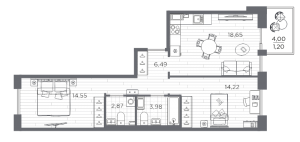 планировка, фото №1