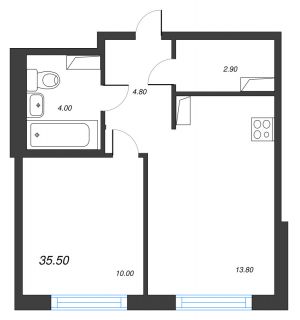 планировка, фото №1