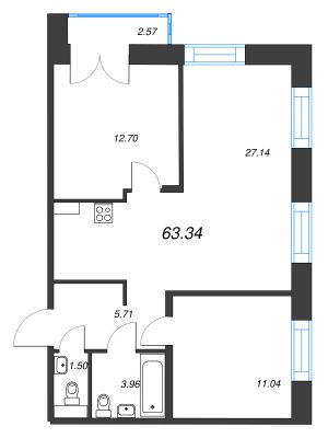 планировка, фото №1