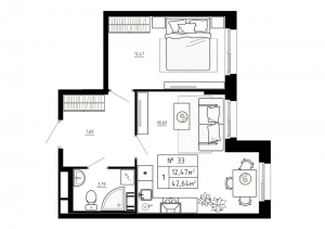 планировка, фото №1