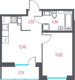 планировка, фото №1