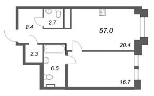 планировка, фото №1