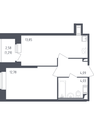 планировка, фото №1