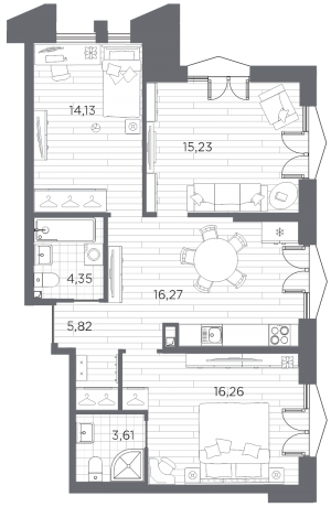 планировка, фото №1