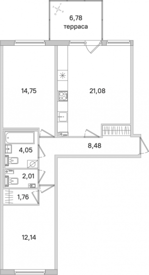 планировка, фото №1