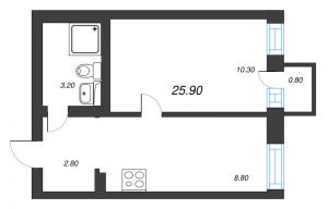 планировка, фото №1