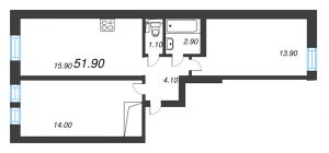 планировка, фото №1