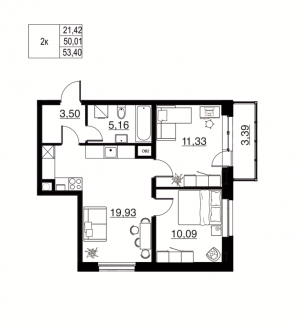 планировка, фото №1